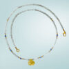 Strandgut Collier Nordseeauster Gold – Bild 2