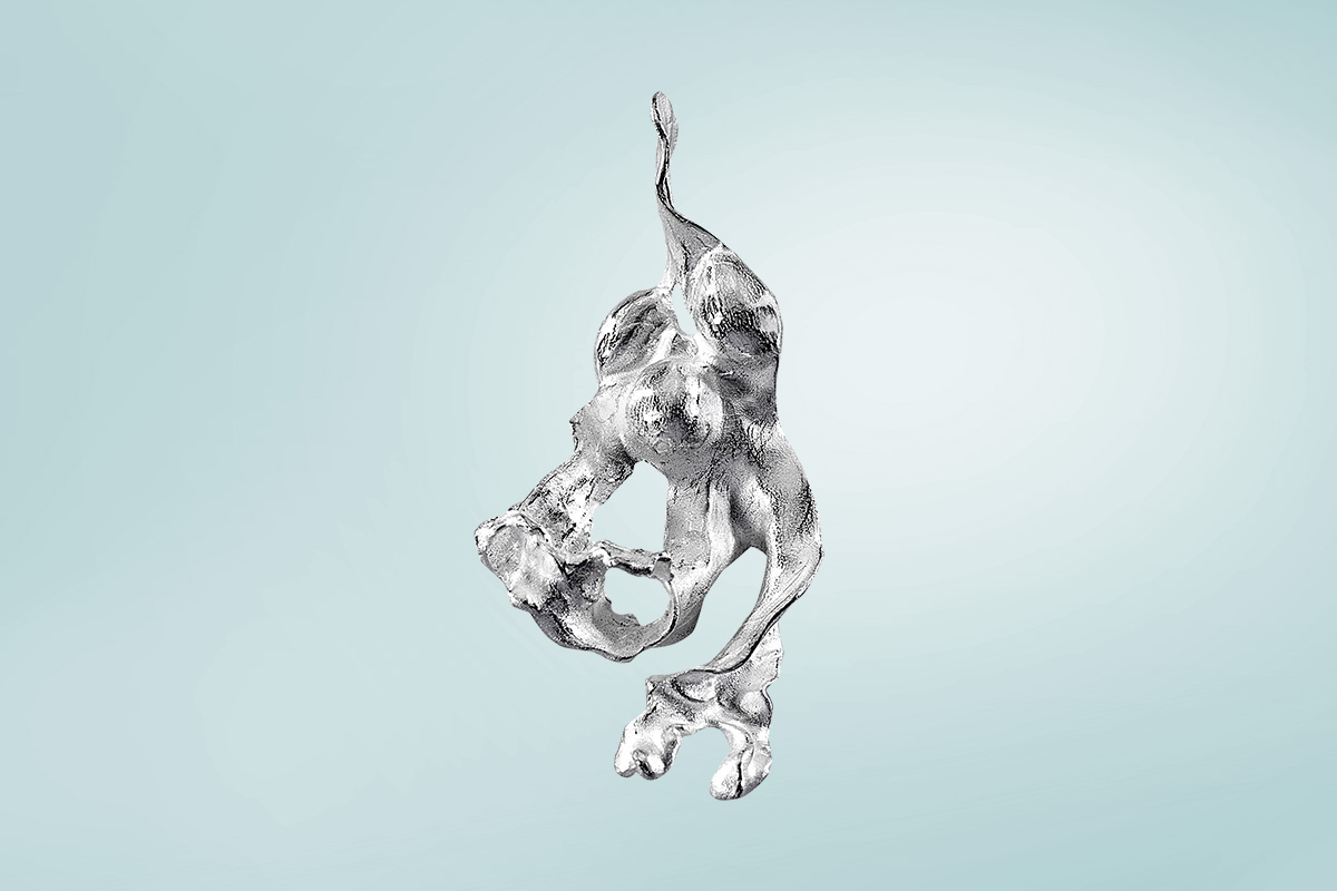 Flora Mare Blasentang Anhänger gross