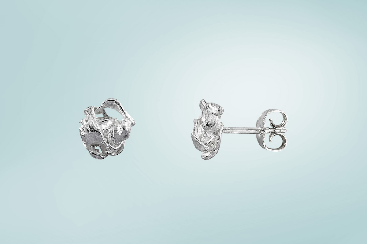 Flora Mare Strandhafer Ohrstecker